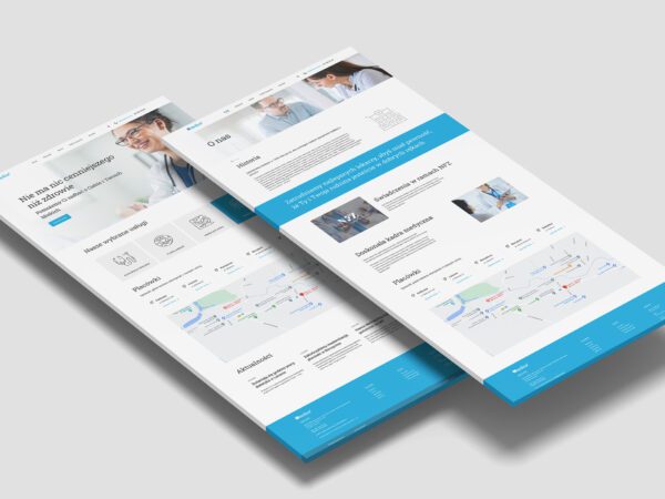 Medicor | A modern and aesthetic website for a healthcare clinic
